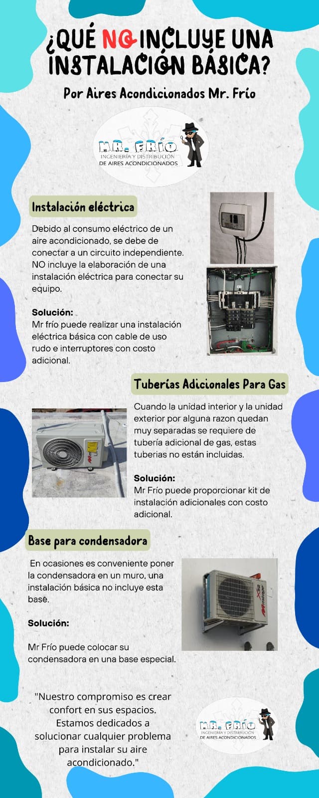 Trabajo real de aire acondicionado realizado por Mr. Frío, fotografía 2
