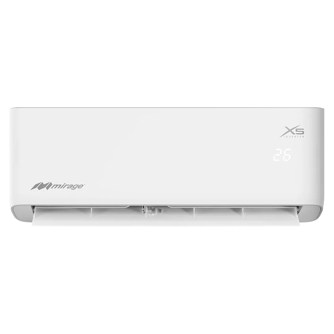 Evaporadora Mirage X5 Inverter sobre fondo blanco